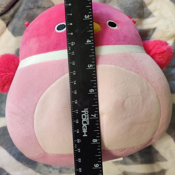 Della pink duck Squishmallow Valentine's Day Stuffed animal Kids Toy plush 9" - Picture 5 of 5